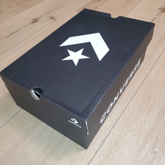 Converse Chuck Taylor All Star High Street Mid Shoe Grey / Black Sneaker A16470C - Picture 9 of 10